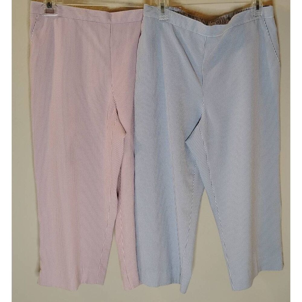 Alfred Dunner Capri Pants Duo